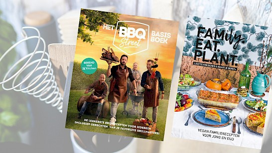 Boeken winnen, bbq basisboek of vegan