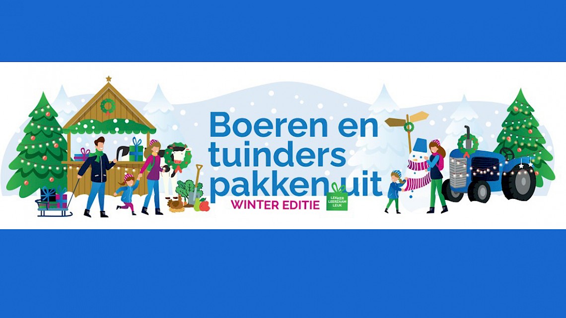 Boeren en tuinders pakken uit met kerst