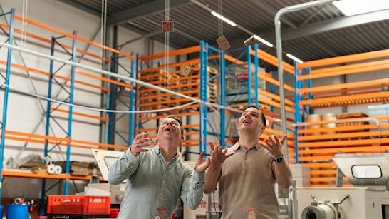 Marco en Marcel Koers van HappySoaps 