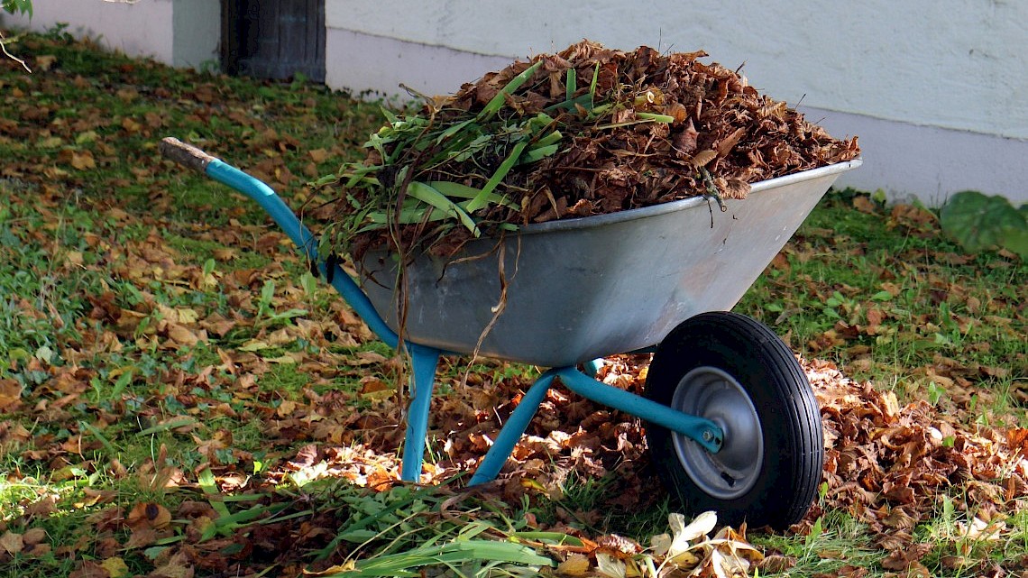 herfst werken in de tuin